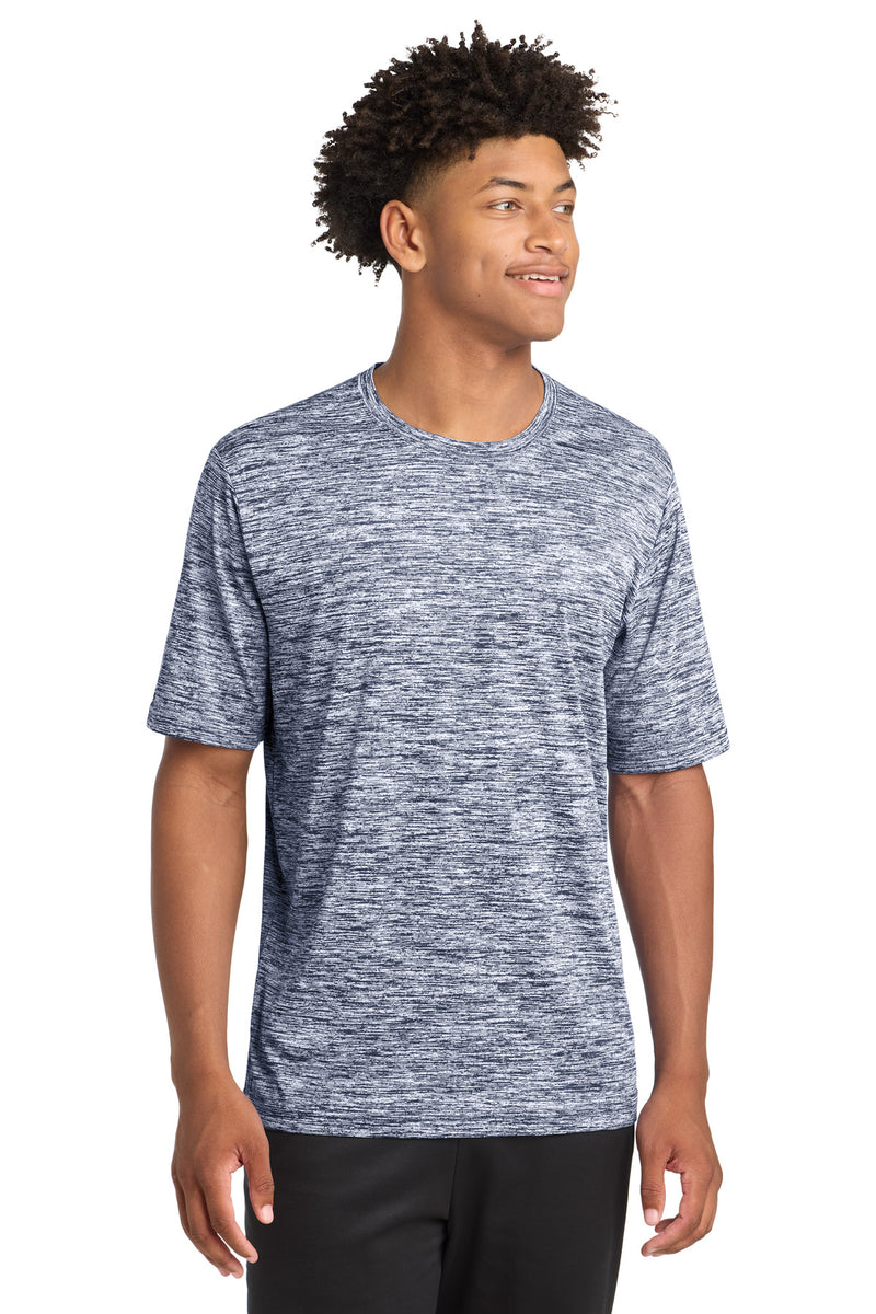 DRIEQUIP Moisture Wicking Electric Heather Tee.