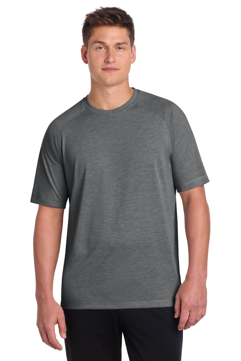 DRIEQUIP Tri-Blend Raglan Tee with Moisture-Wicking Performance