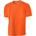 Orange Tri-Blend Workout Gym Shirt