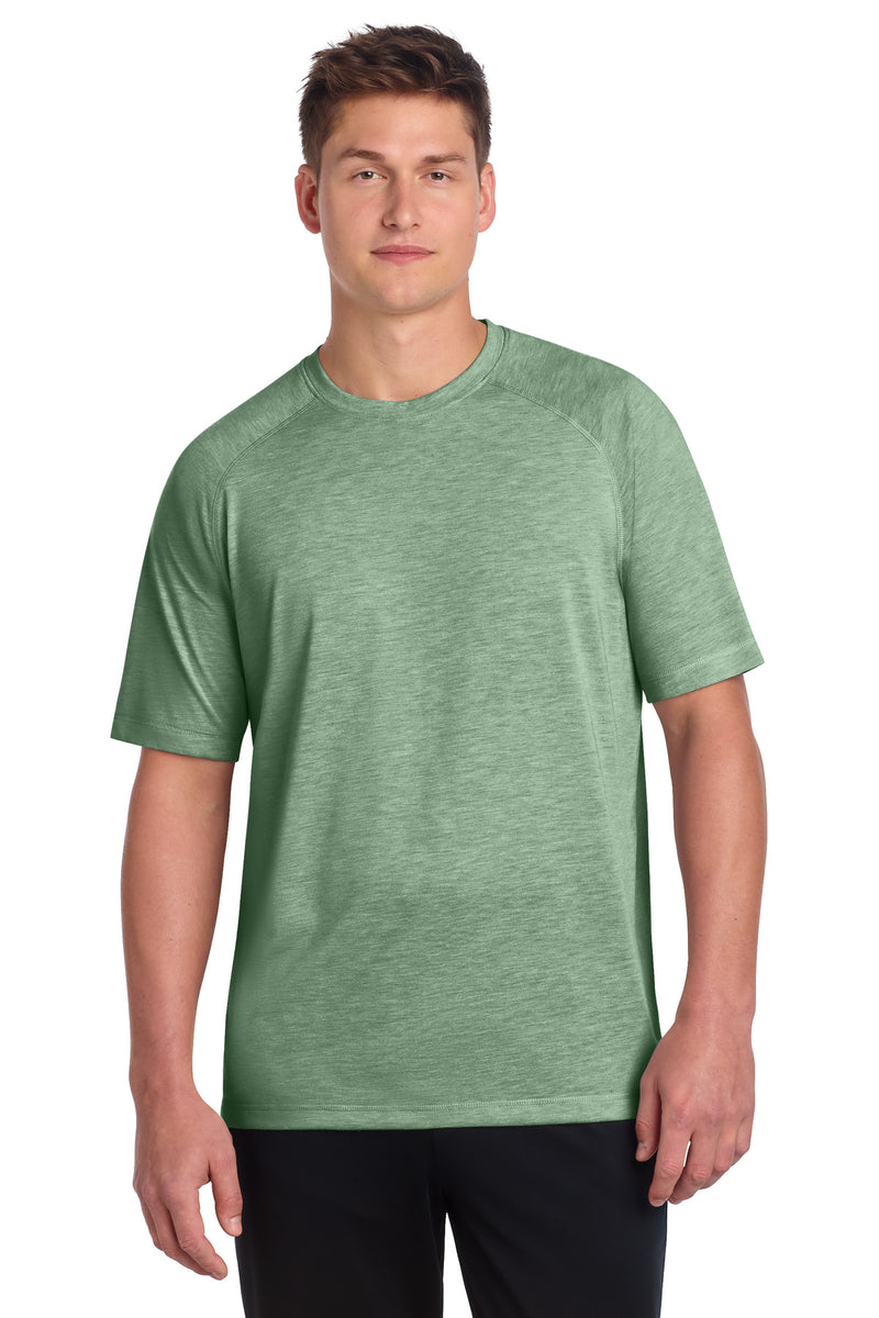 DRIEQUIP Tri-Blend Raglan Tee with Moisture-Wicking Performance