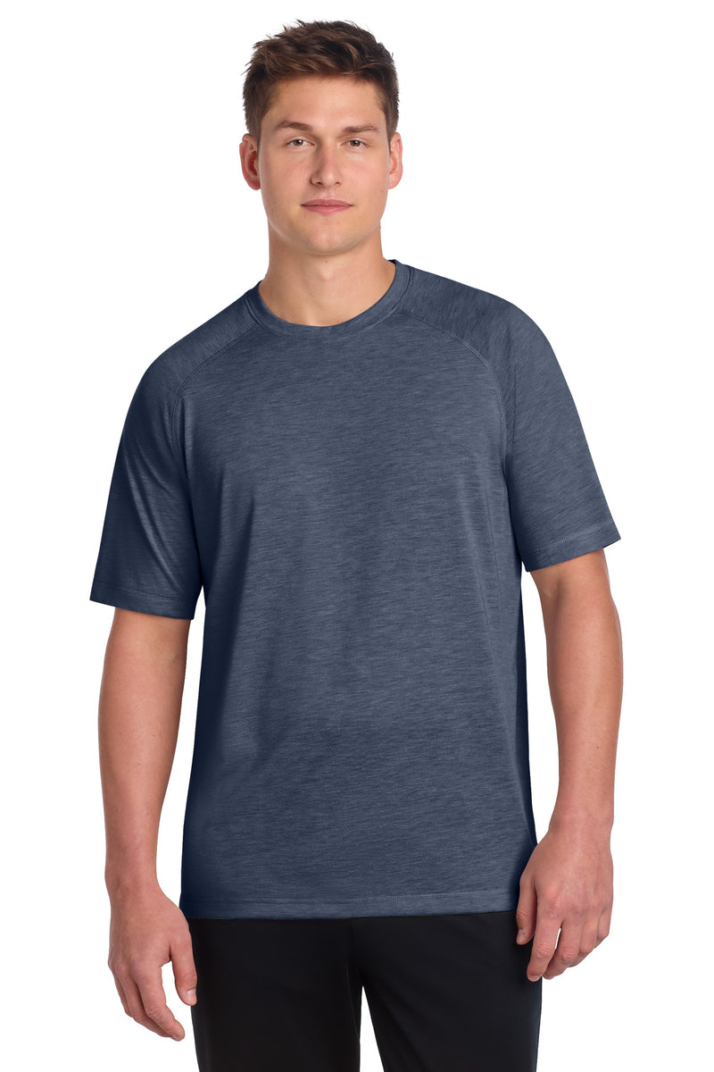DRIEQUIP Tri-Blend Raglan Tee with Moisture-Wicking Performance
