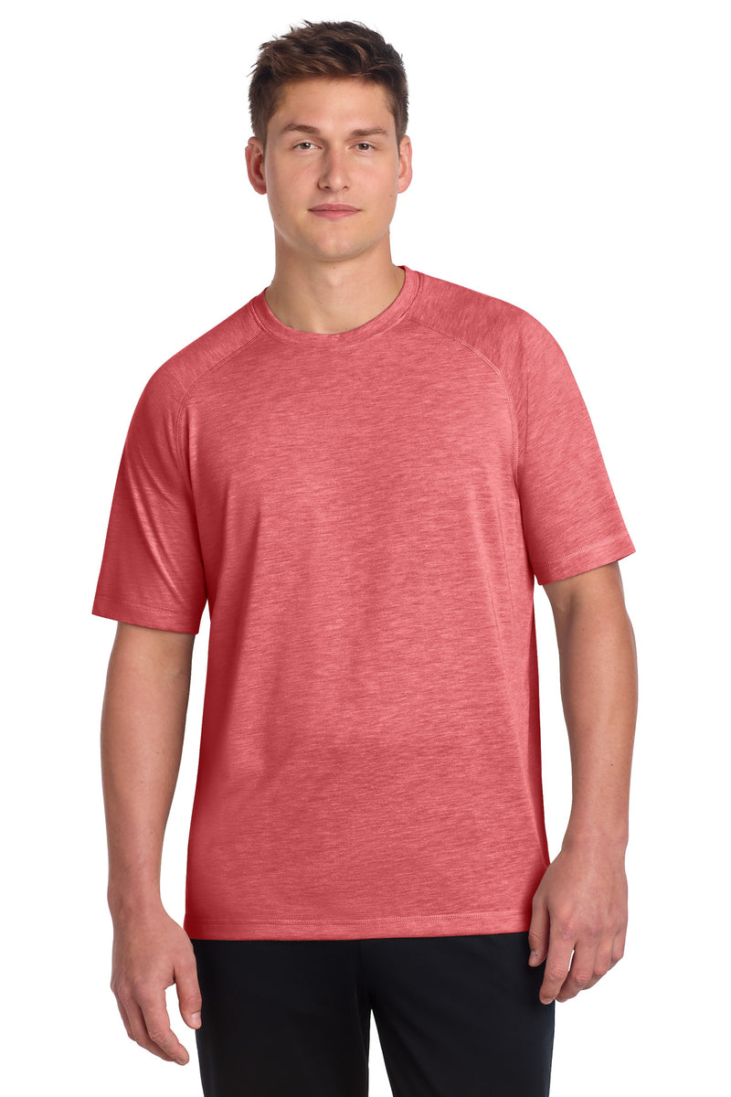 DRIEQUIP Tri-Blend Raglan Tee with Moisture-Wicking Performance