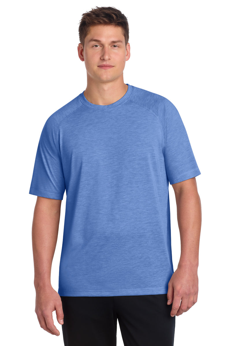 DRIEQUIP Tri-Blend Raglan Tee with Moisture-Wicking Performance