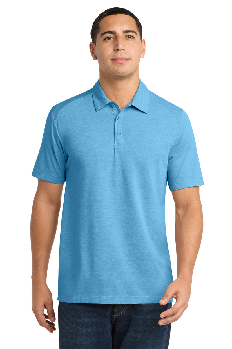 DRIEQUIP Tri-Blend Moisture Wicking Polo with Fade-Resistant Technology