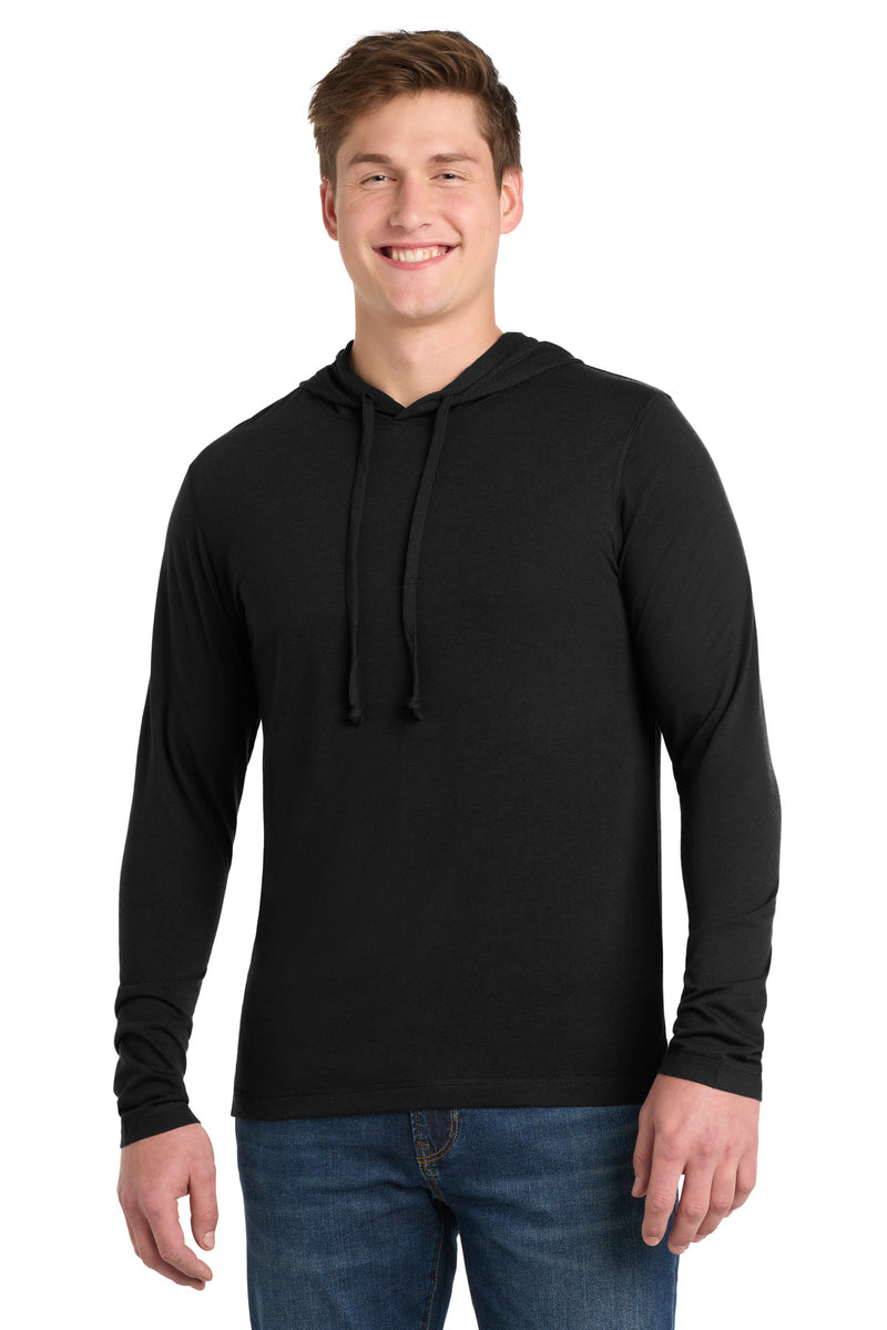 DRIEQUIP Tri-Blend Long Sleeve Hoodie with Moisture-Wicking Performance