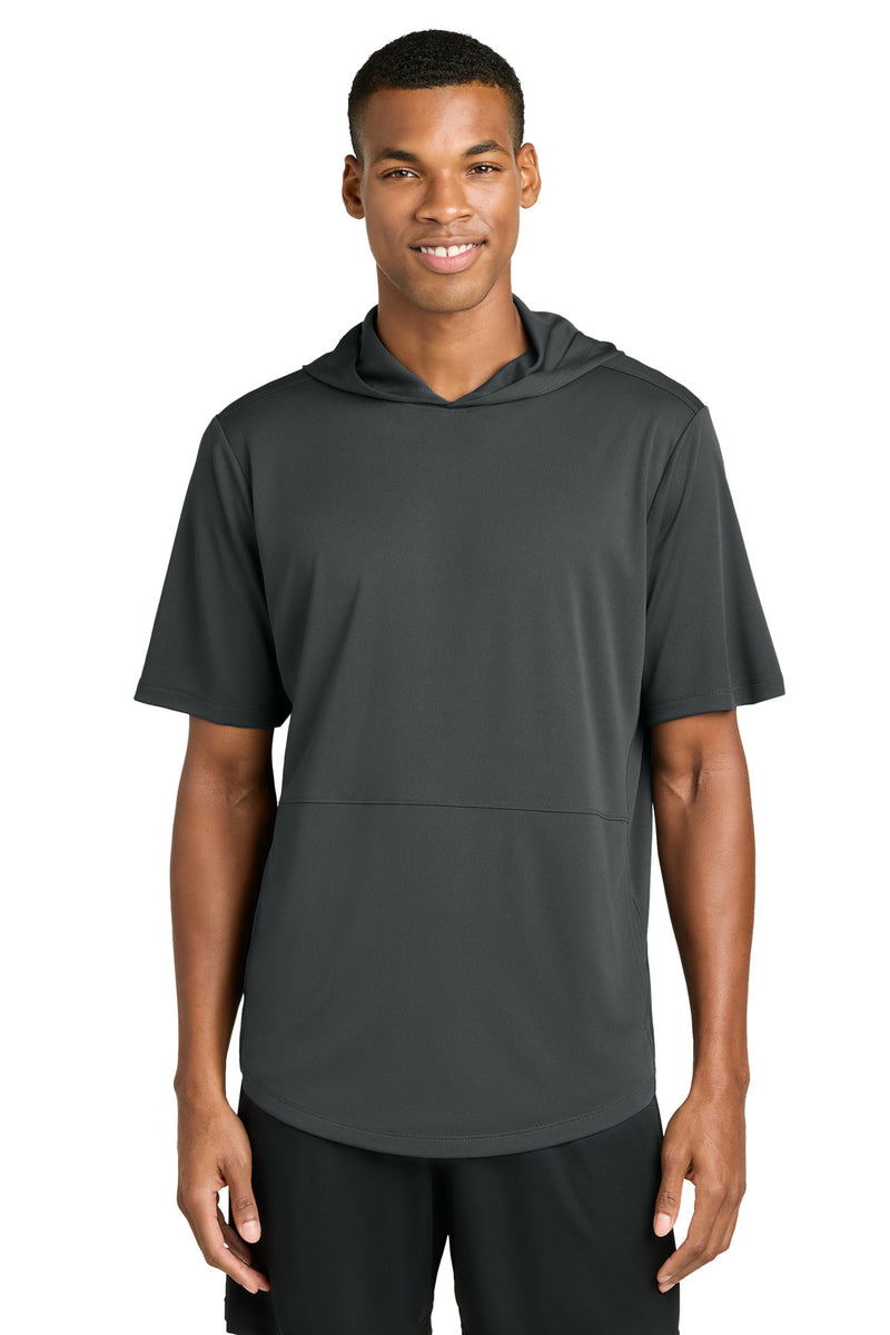 DRIEQUIP Club Short Sleeve Hoodie with Recycled Polyester