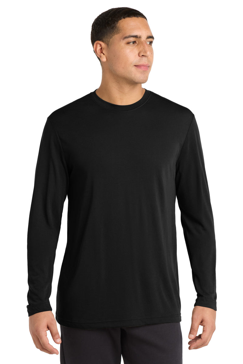 DRIEQUIP Cotton Touch Long Sleeve Tee with Color-Lock Technology