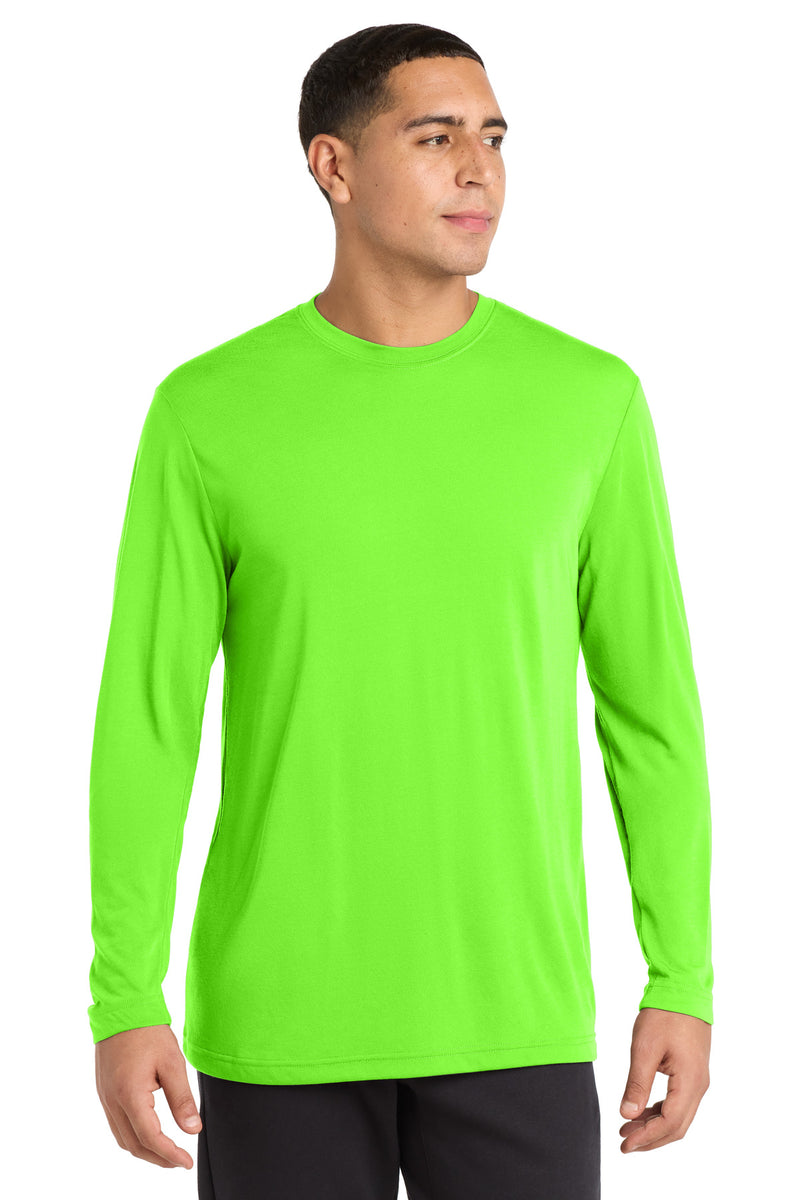 DRIEQUIP Cotton Touch Long Sleeve Tee with Color-Lock Technology