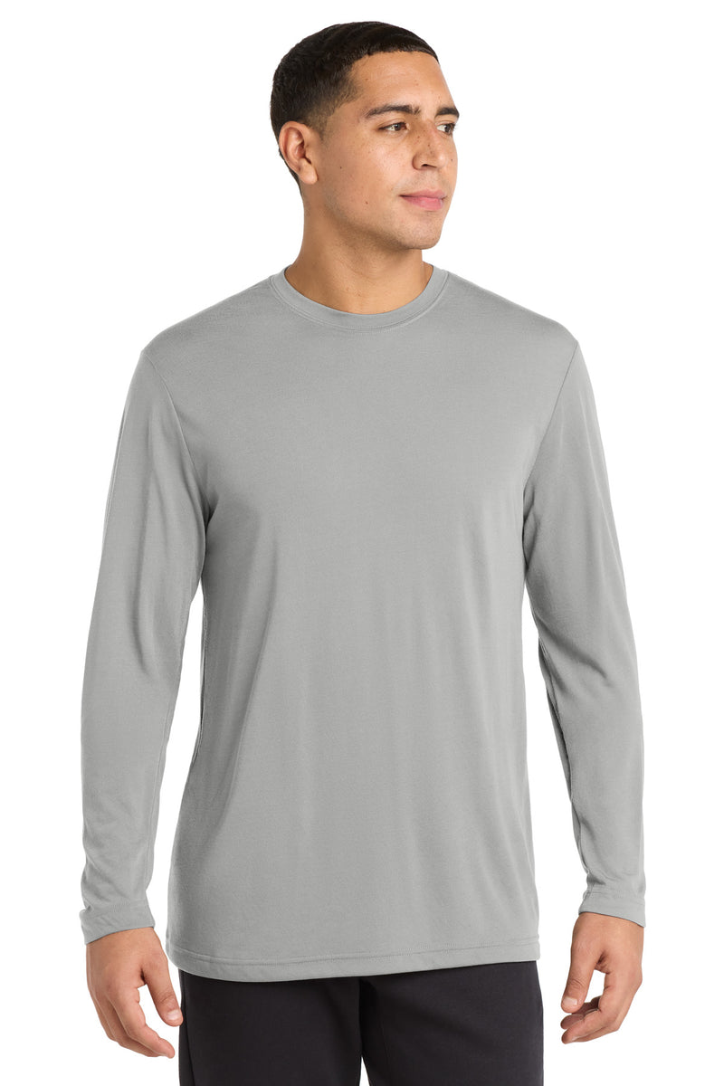 DRIEQUIP Cotton Touch Long Sleeve Tee with Color-Lock Technology