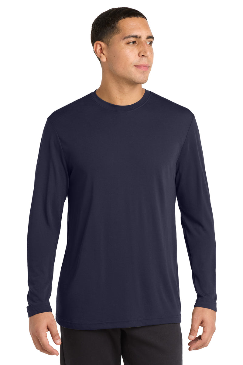 DRIEQUIP Cotton Touch Long Sleeve Tee with Color-Lock Technology