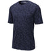 Navy Digital Camo Workout Moisture Wicking Tee