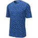 Royal Digital Camo Workout Moisture Wicking Tee