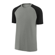 Black/Vintage Heather short sleeve shirt