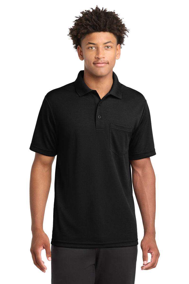 DRIEQUIP Moisture Wicking RacerMesh ® Pocket Polo