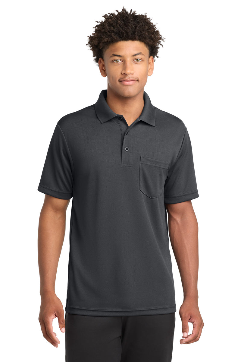 DRIEQUIP Moisture Wicking RacerMesh ® Pocket Polo P