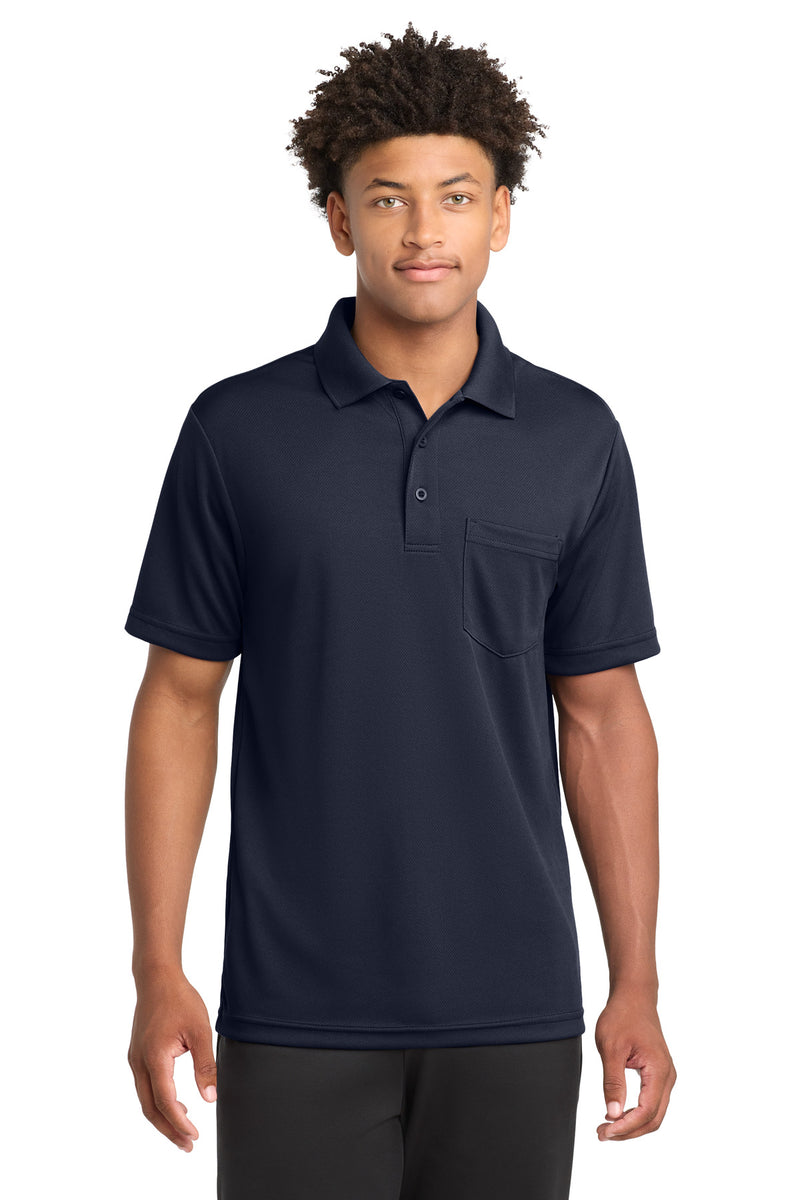 DRIEQUIP Moisture Wicking RacerMesh ® Pocket Polo P
