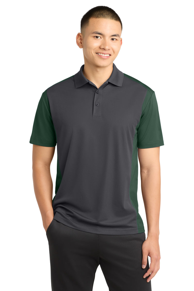 DRIEQUIP Colorblock Micropique Sport-Wick ® Polo