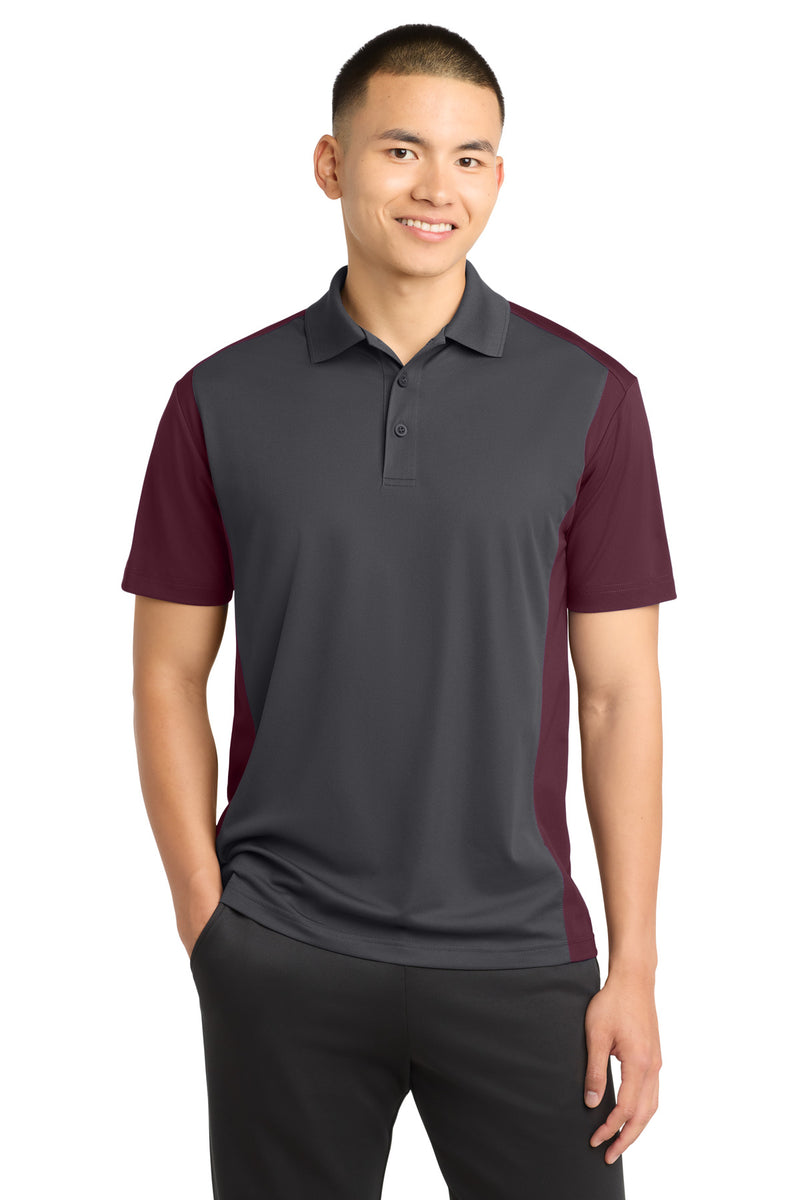 DRIEQUIP Colorblock Micropique Sport-Wick ® Polo