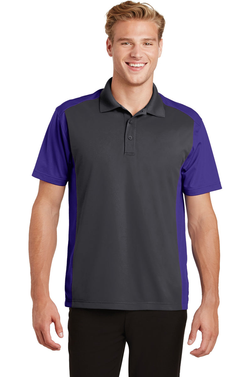 DRIEQUIP Colorblock Micropique Sport-Wick ® Polo.