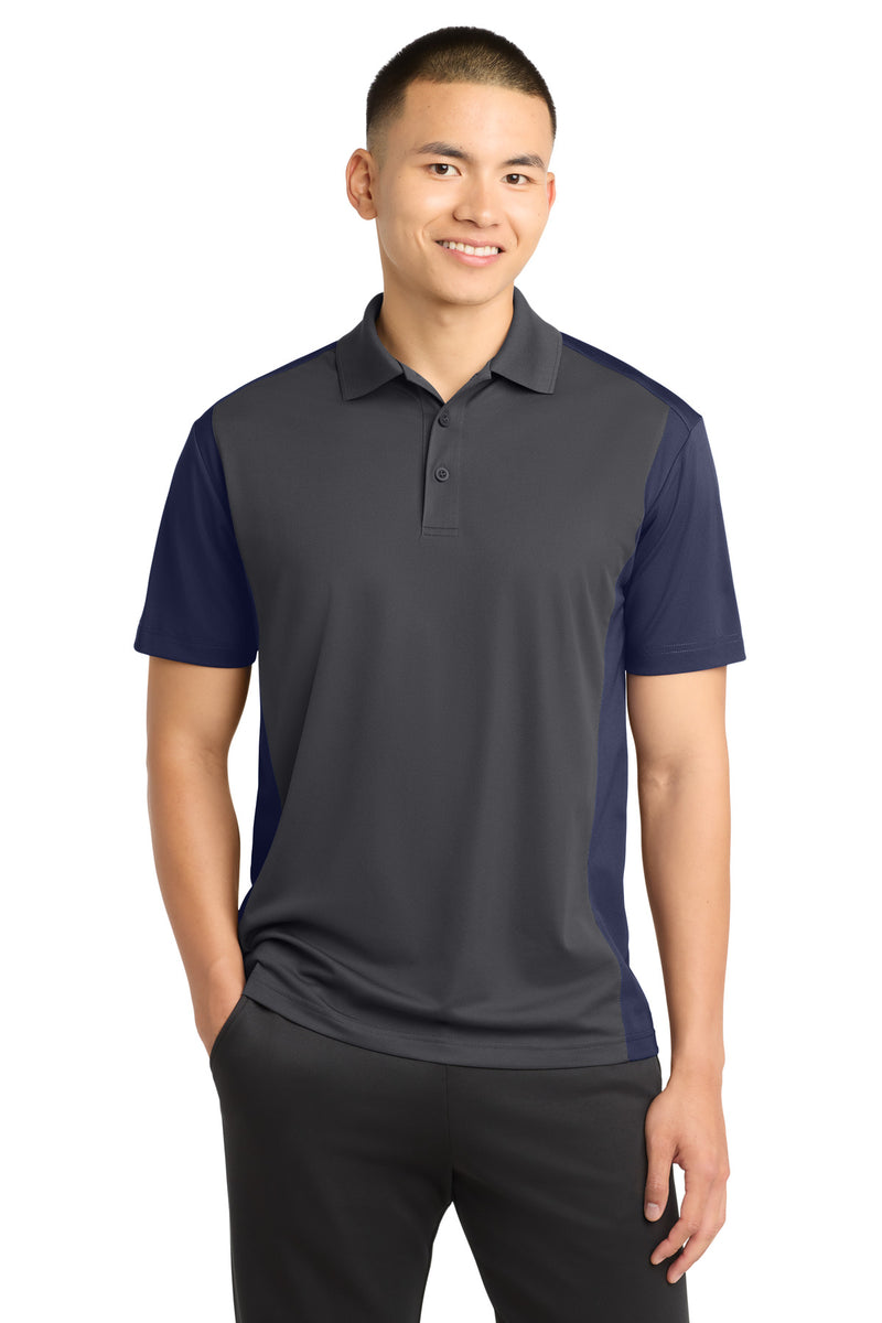 DRIEQUIP Colorblock Micropique Sport-Wick ® Polo