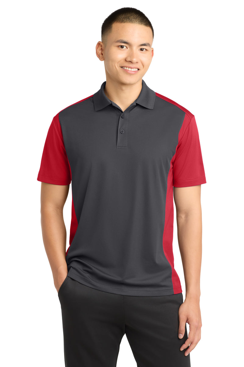 DRIEQUIP Colorblock Micropique Sport-Wick ® Polo