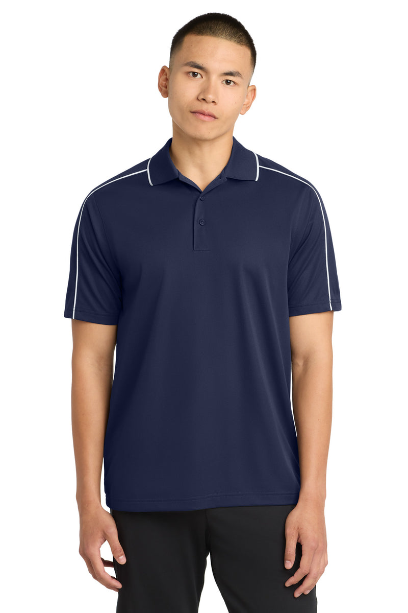 DRIEQUIP Micropique Sport-Wick ® Piped Polo.
