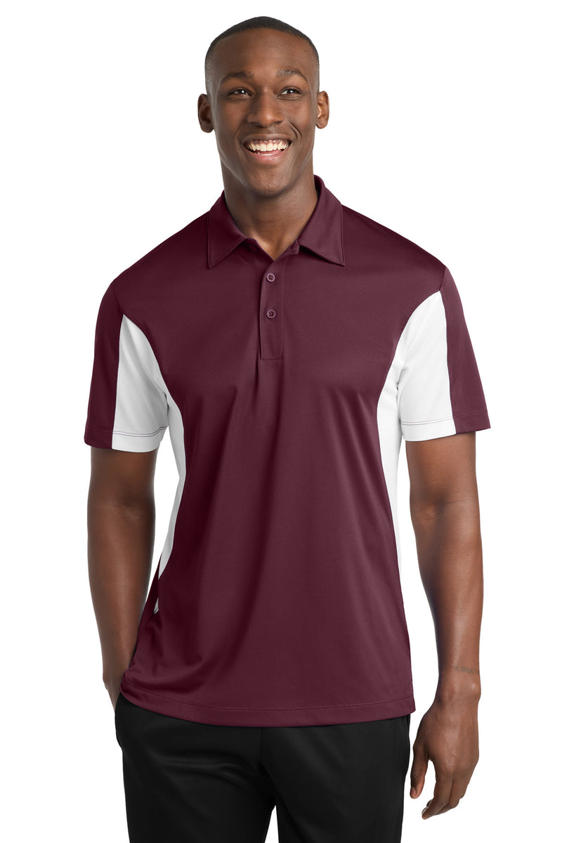 DRIEQUIP Side Blocked Micropique Sport-Wick ® Polo