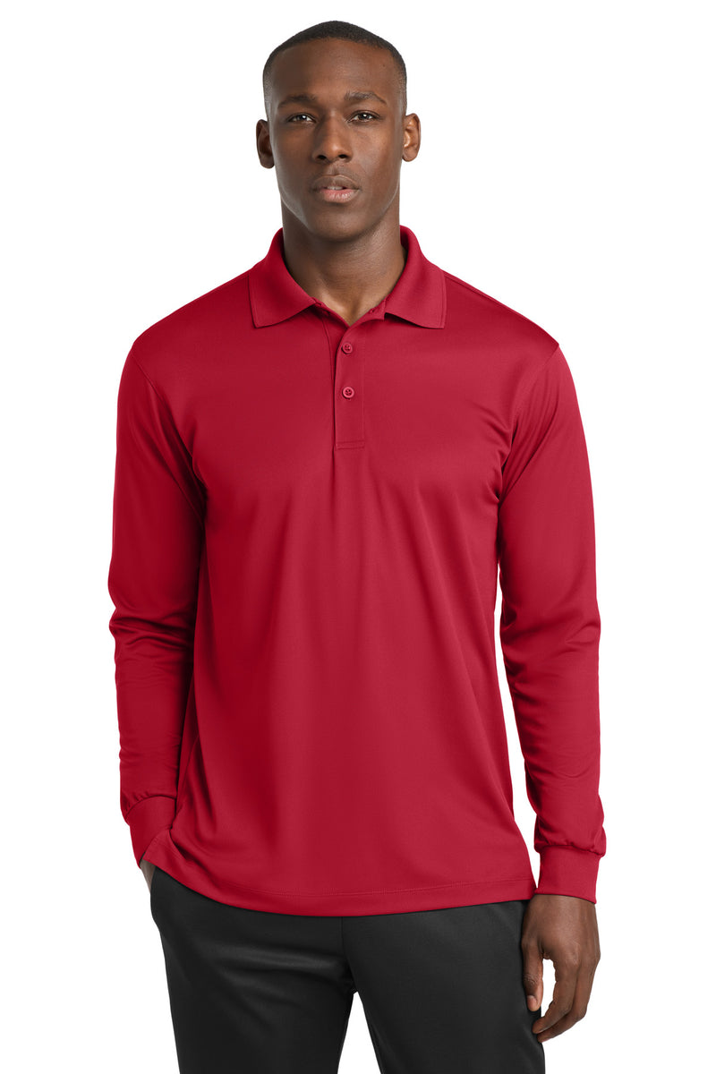 DRIEQUIP Long Sleeve Micropique Sport-Wick ® Polo