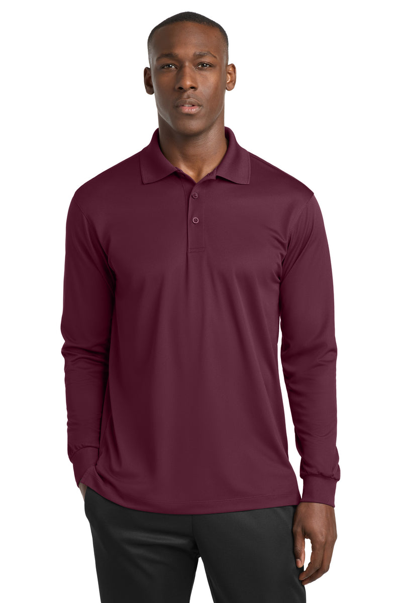 DRIEQUIP Long Sleeve Micropique Sport-Wick ® Polo.