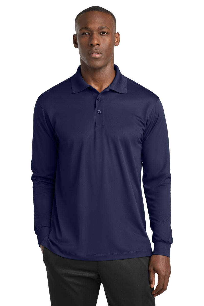 DRIEQUIP Long Sleeve Micropique Sport-Wick ® Polo.