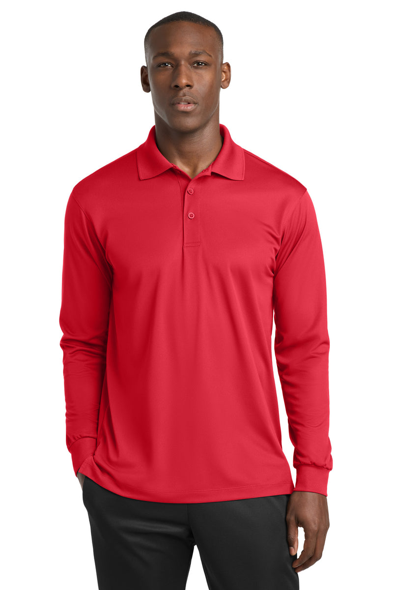 DRIEQUIP Long Sleeve Micropique Sport-Wick ® Polo.