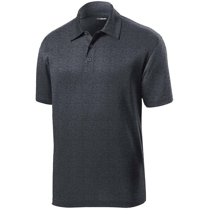 Men's Moisture Wicking Snag Resistant Polo Graphite Heather