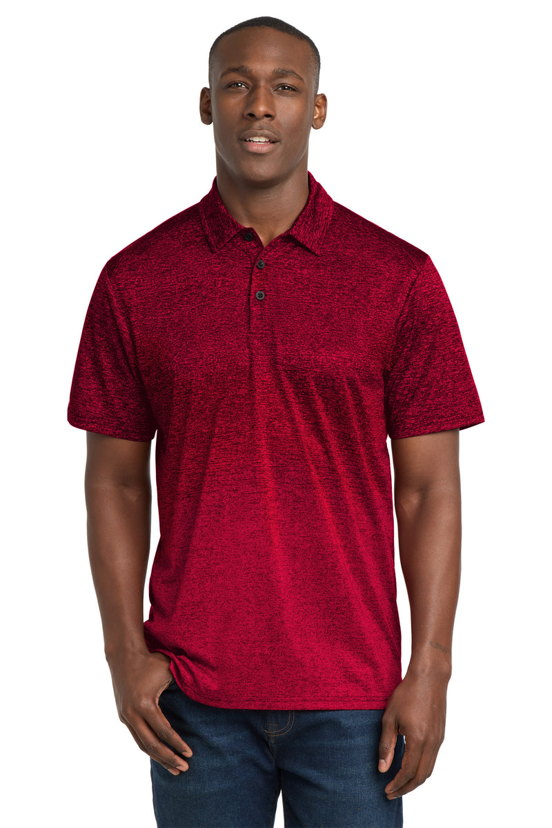 DRIEQUIP Ombre Heather Polo