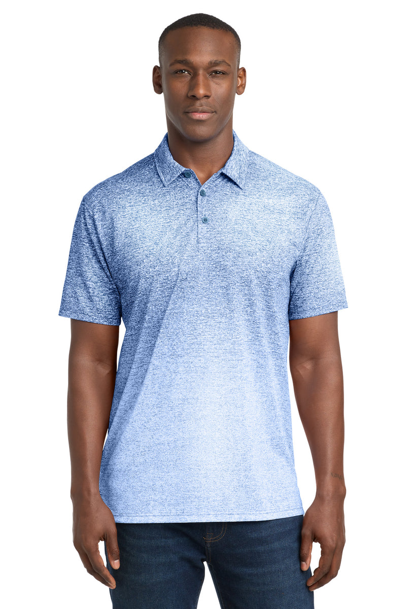 DRIEQUIP Ombre Heather Polo