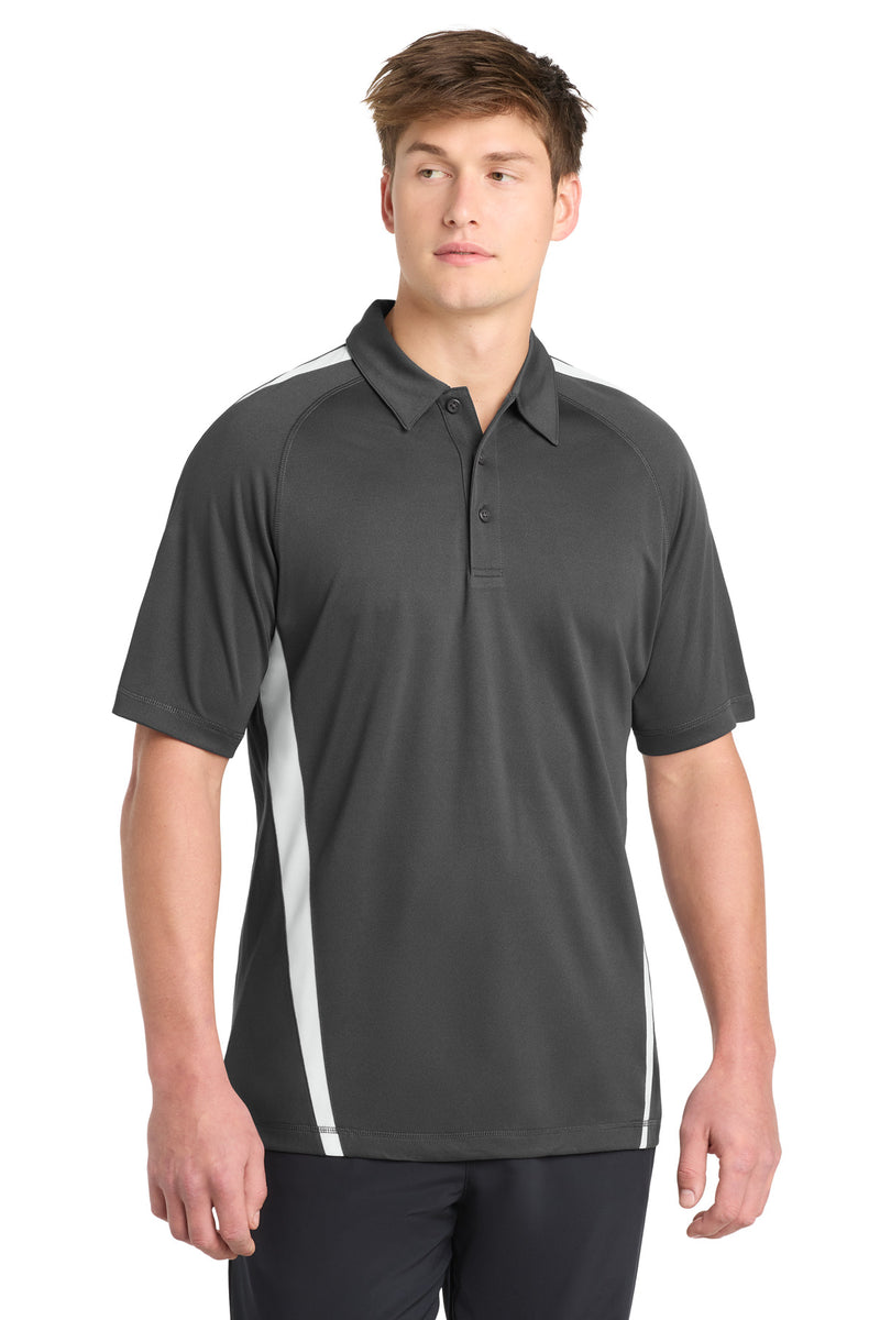 DRIEQUIP Moisture Wicking Micro-Mesh Colorblock Polo