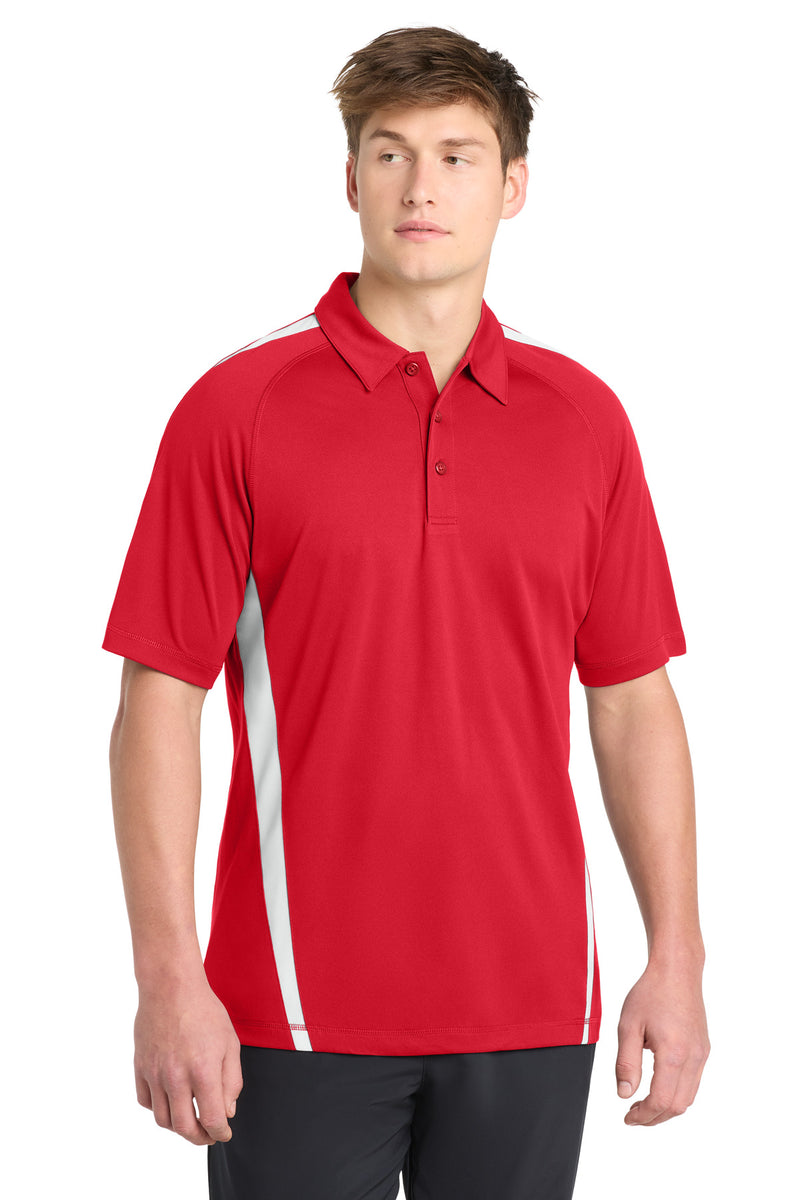 DRIEQUIP Moisture Wicking Micro-Mesh Colorblock Polo