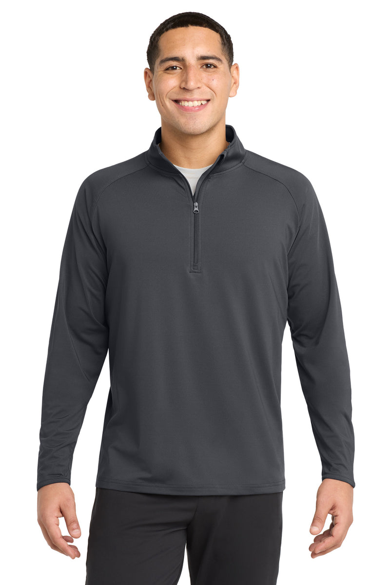 DRIEQUIP Stretch 1/4-Zip Pullover with Moisture-Wicking Performance
