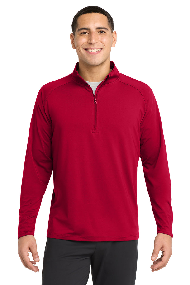 DRIEQUIP Stretch 1/4-Zip Pullover with Moisture-Wicking Performance