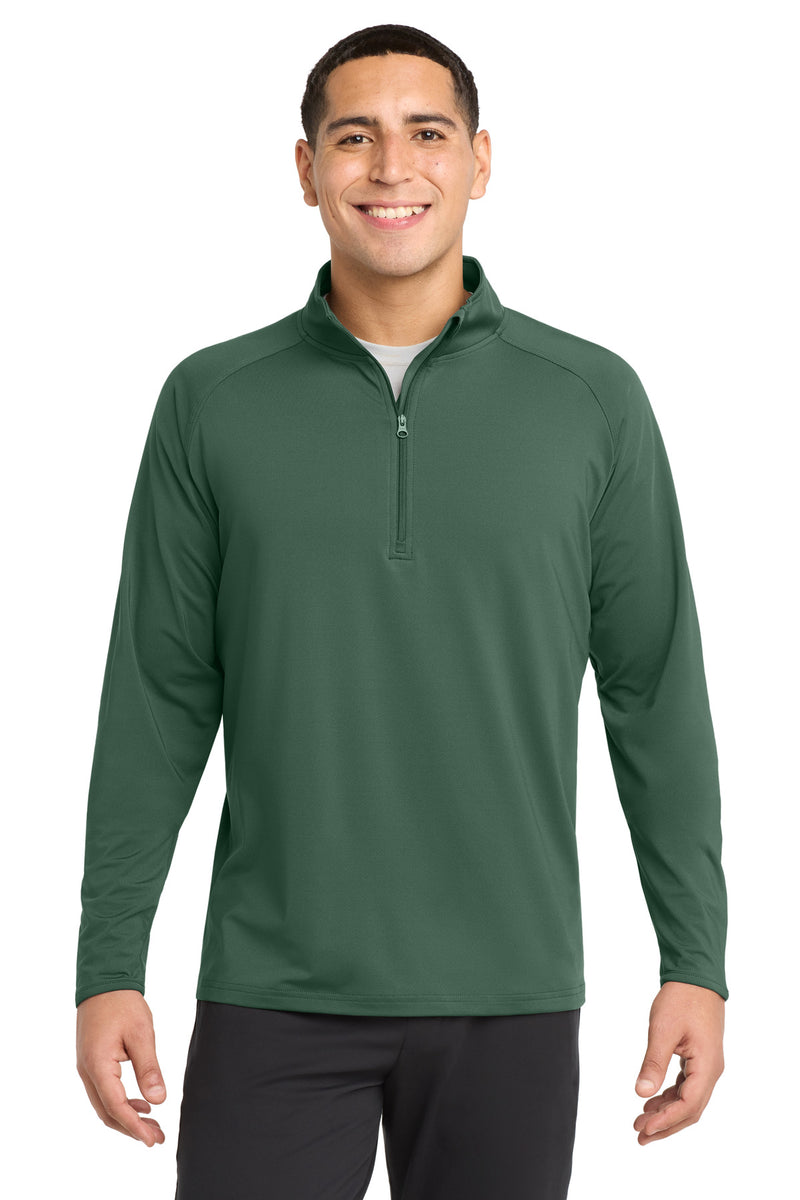 DRIEQUIP Stretch 1/4-Zip Pullover with Moisture-Wicking Performance