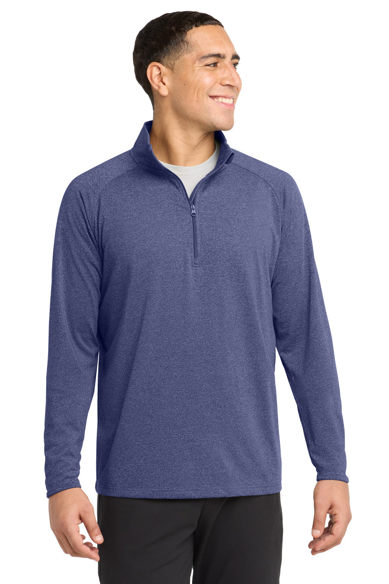 DRIEQUIP Stretch 1/4-Zip Pullover with Moisture-Wicking Performance
