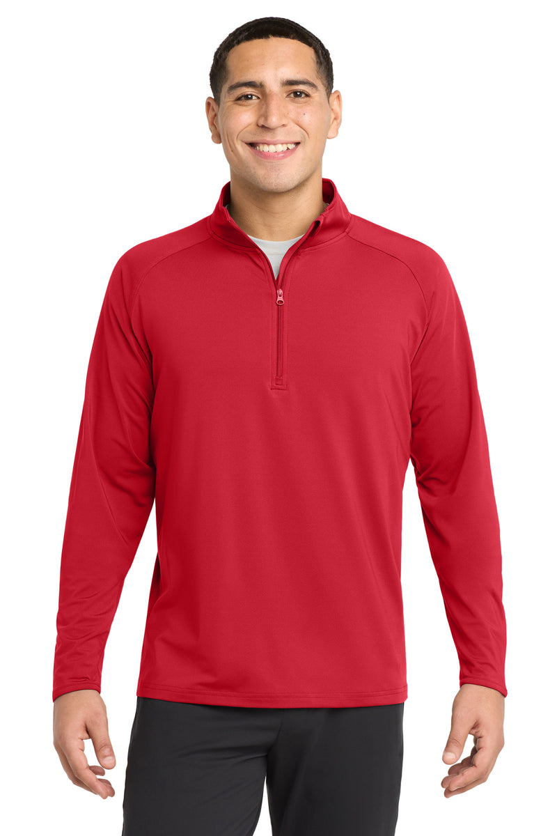DRIEQUIP Stretch 1/4-Zip Pullover with Moisture-Wicking Performance