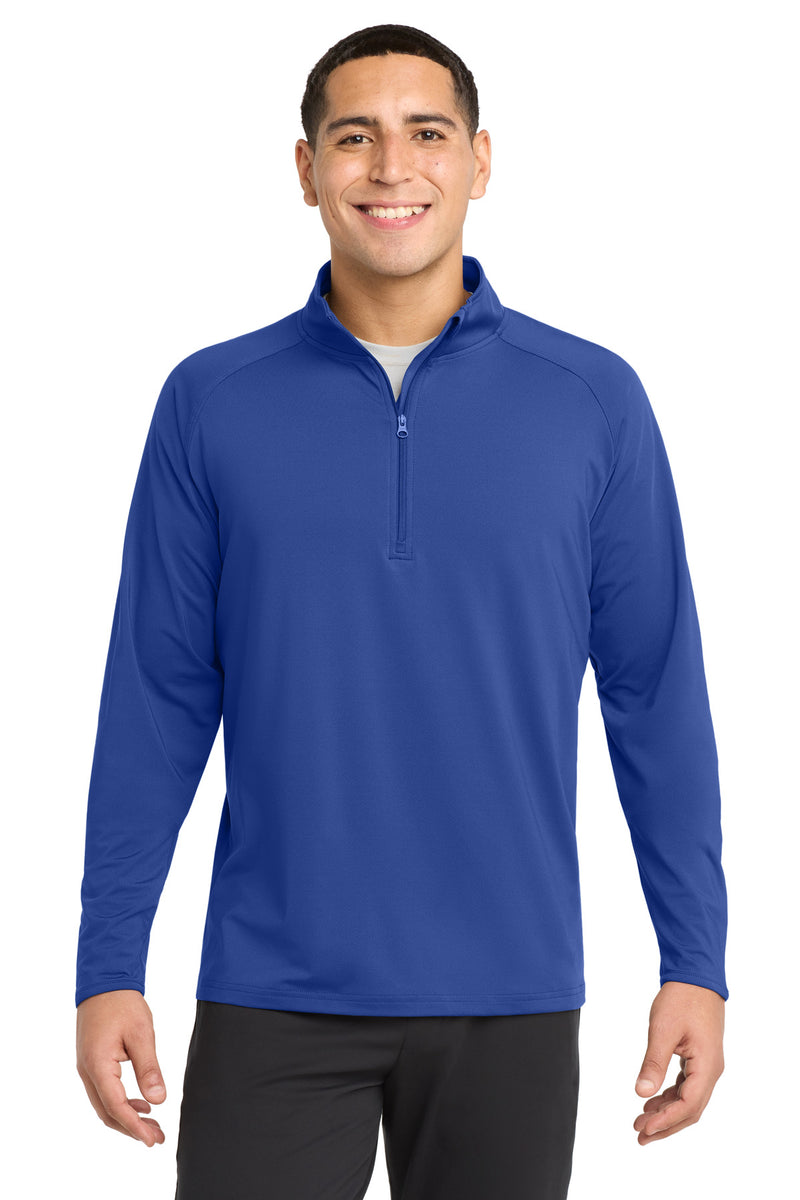DRIEQUIP Stretch 1/4-Zip Pullover with Moisture-Wicking Performance