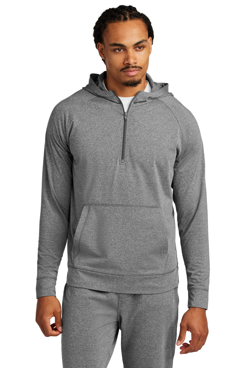 DRIEQUIP Stretch 1/2-Zip Hoodie with Moisture-Wicking Performance