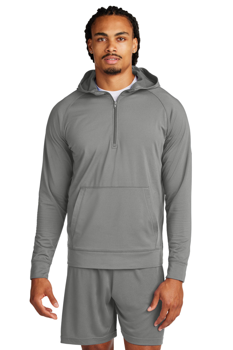 DRIEQUIP Stretch 1/2-Zip Hoodie with Moisture-Wicking Performance