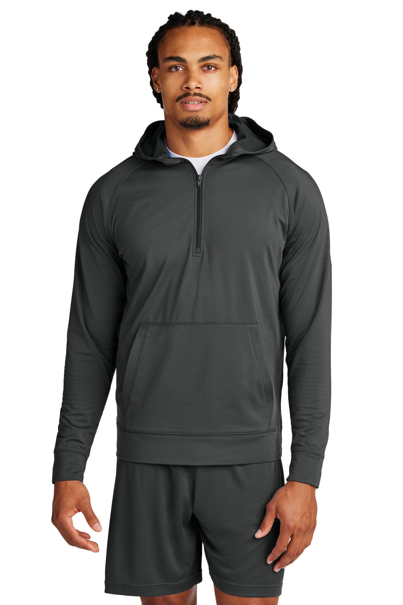 DRIEQUIP Stretch 1/2-Zip Hoodie with Moisture-Wicking Performance