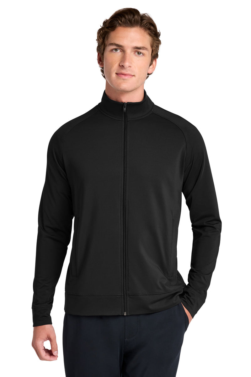 DRIEQUIP Stretch Full-Zip Cadet Jacket with Moisture-Wicking Performance