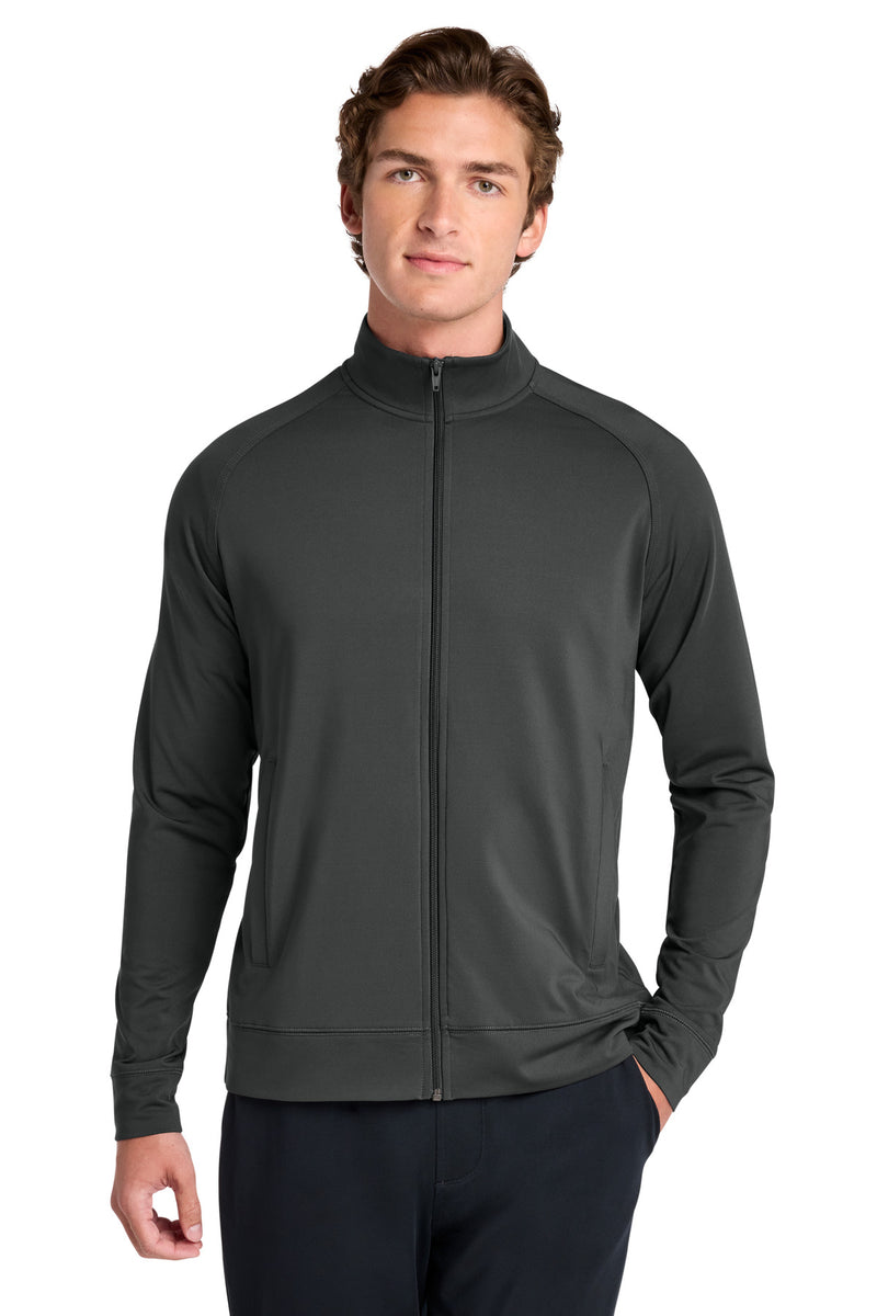 DRIEQUIP Stretch Full-Zip Cadet Jacket with Moisture-Wicking Performance