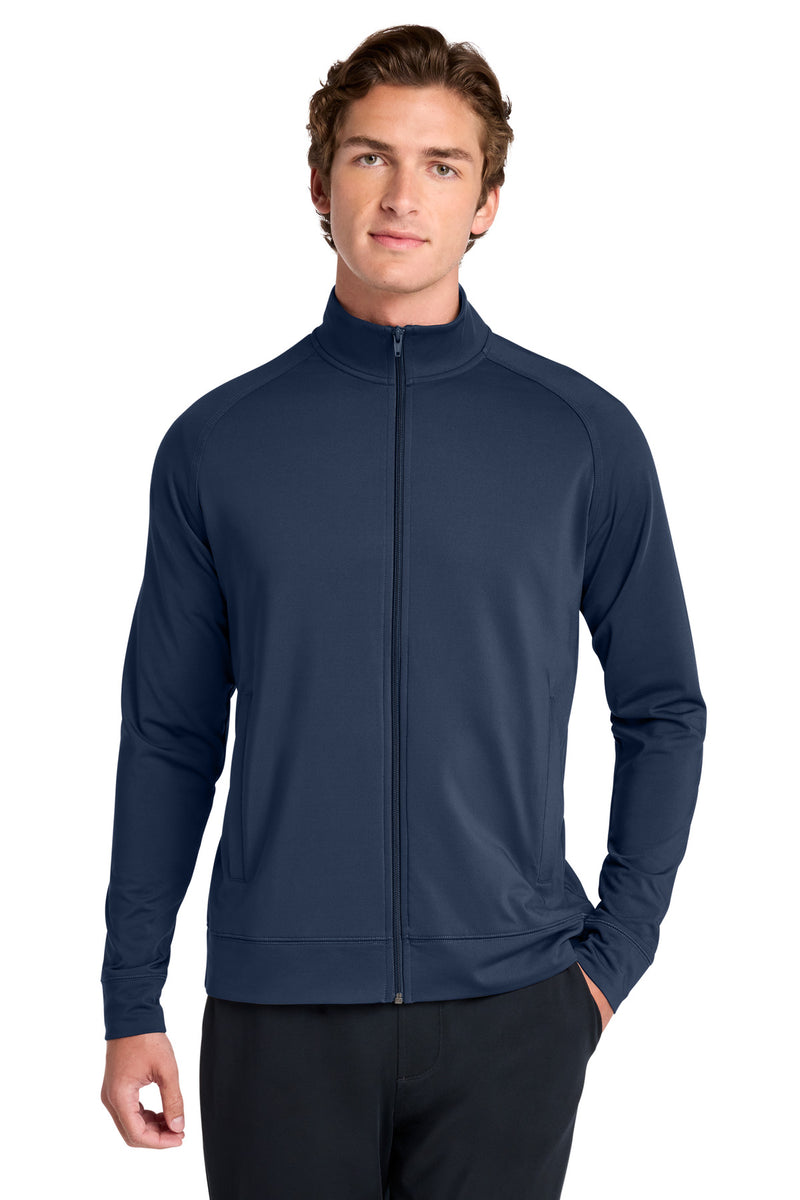 DRIEQUIP Stretch Full-Zip Cadet Jacket with Moisture-Wicking Performance