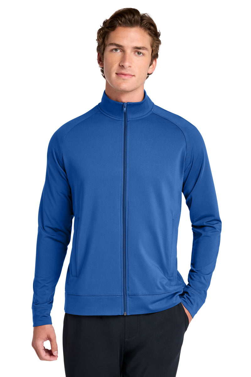 DRIEQUIP Stretch Full-Zip Cadet Jacket with Moisture-Wicking Performance