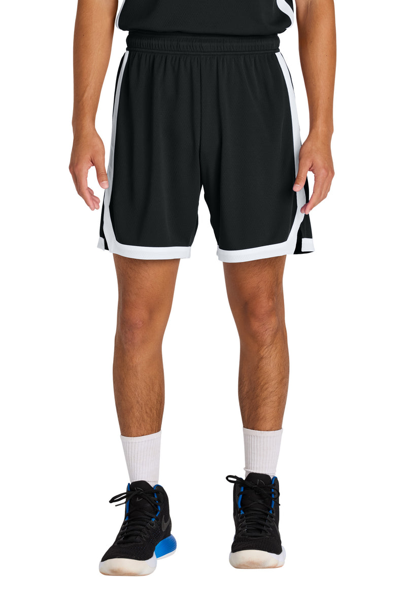 DRIEQUIP Rival Basketball Short with Moisture-Wicking Mesh
